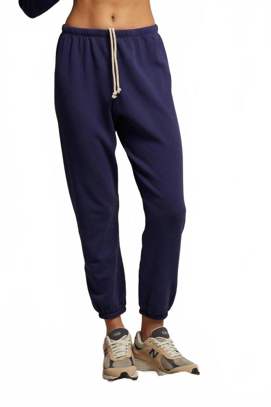 NEW PERFECTWHITETEE johnny french terry joggers in dusk